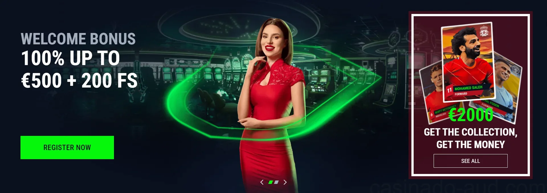 Casinado Casino Welcome